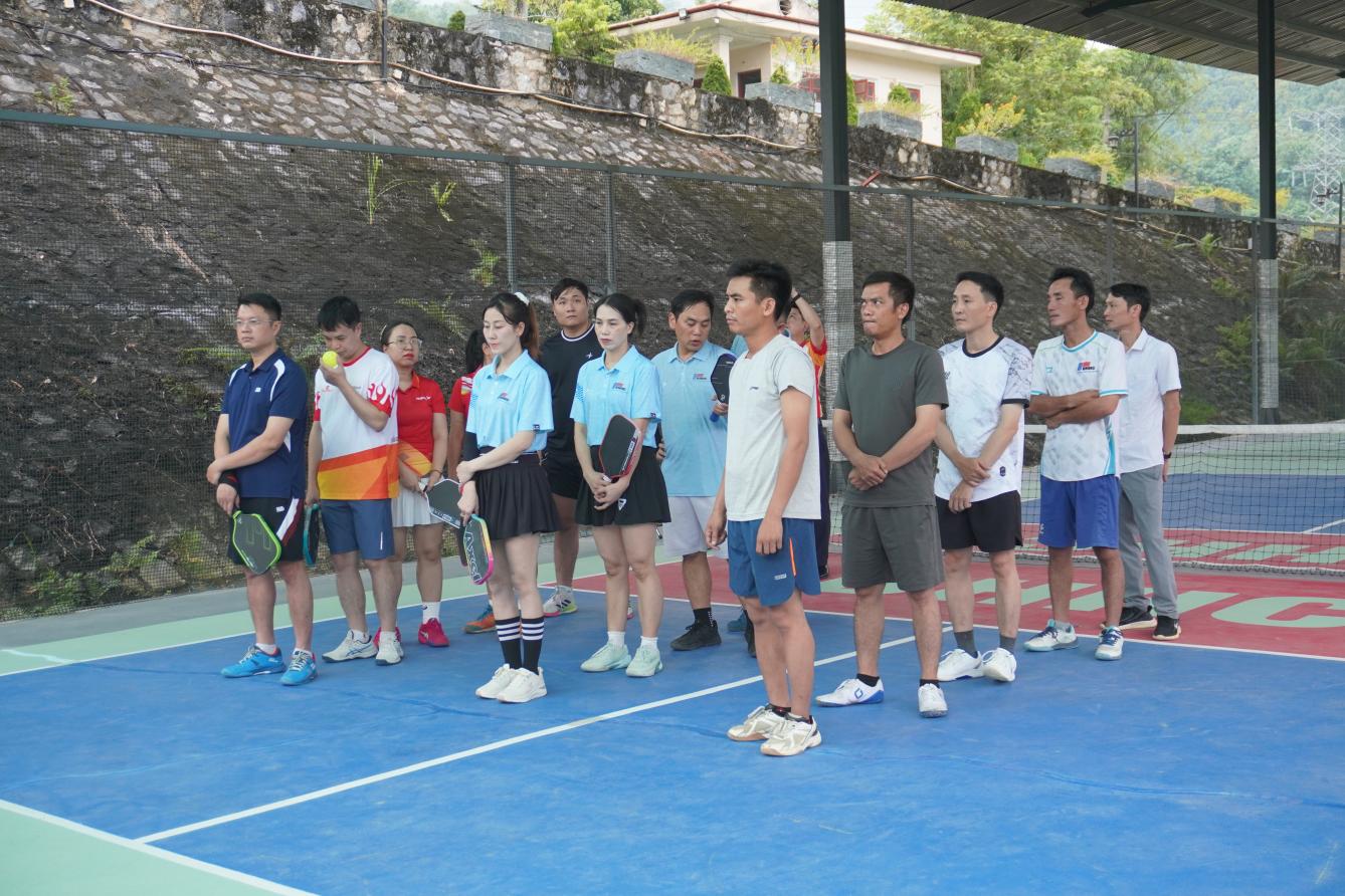 Giao lưu Pickleball Thủy điện Bắc Hà - HDBank Lào Cai