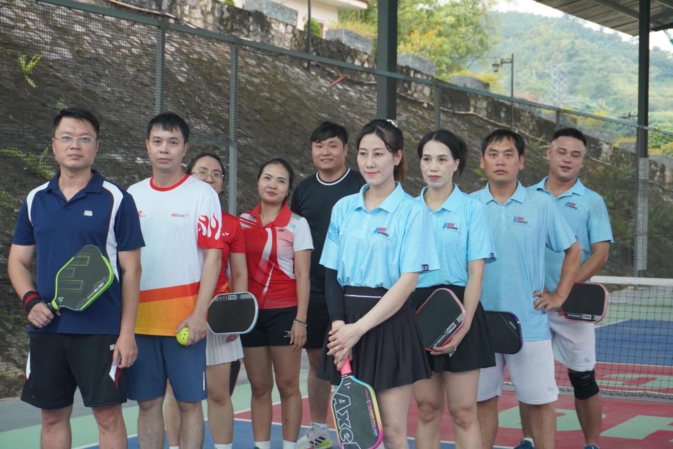 Giao lưu Pickleball Thủy điện Bắc Hà - HDBank Lào Cai